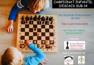 24è Campionat de Ràpides a la Plaça. 19 de septiembre Campeonato Infantil